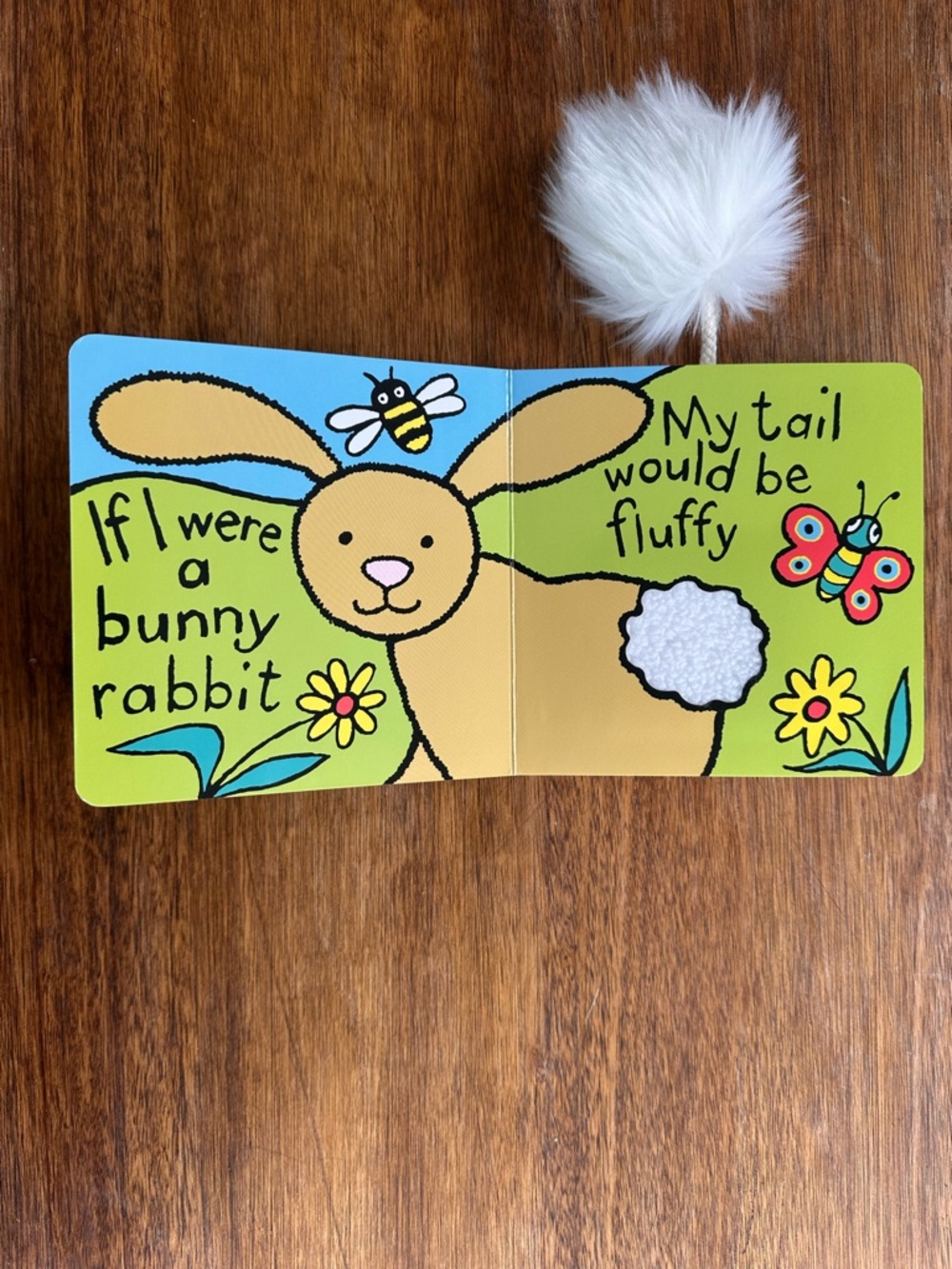 Jellycat Beige If I Were a Bunny Touch and Feel Board Book - Picture 5 of 6